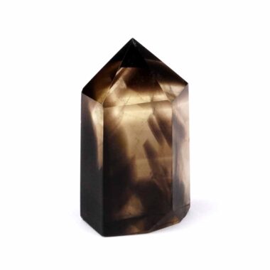 Rauchquarz Spitze Höhe 47 mm aus Brasilien in sehr schöner Farbe Edelsteine Heilsteine bei Wunderstein24