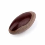 Shiva Lingam Heilstein Länge 75 mm vom Fluß Narmada in Indien Energiestein Edelsteine Heilsteine bei Wunderstein24