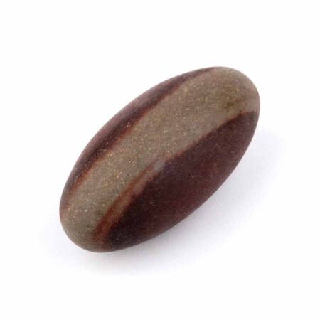 Shiva Lingam Heilstein Länge 72 mm vom Fluß Narmada in Indien Energiestein Edelsteine Heilsteine bei Wunderstein24