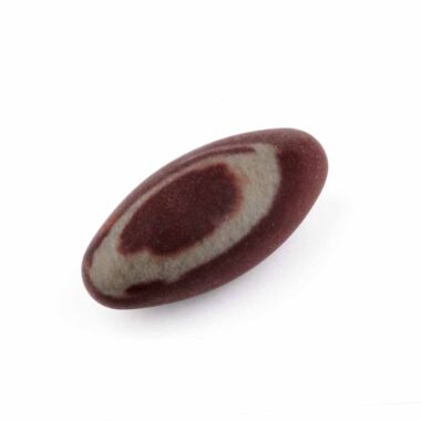 Shiva Lingam Heilstein Länge 72 mm vom Fluß Narmada in Indien Energiestein Edelsteine Heilsteine bei Wunderstein24