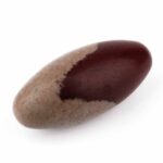 Shiva Lingam Heilstein Länge 75 mm vom Fluß Narmada in Indien Energiestein Edelsteine Heilsteine bei Wunderstein24