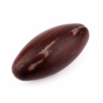 Shiva Lingam Heilstein Länge 81 mm vom Fluß Narmada in Indien Energiestein Edelsteine Heilsteine bei Wunderstein24