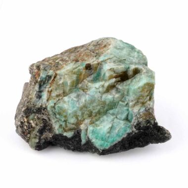 Smaragd Rohstein | Stufe | Kristall in sehr schöner Farbe und Struktur Edelsteine Heilsteine bei Wunderstein24