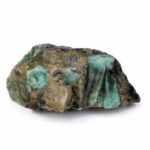 Smaragd Rohstein | Stufe | Kristall in sehr schöner Farbe und Struktur Edelsteine Heilsteine bei Wunderstein24