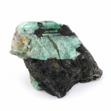 Smaragd Rohstein | Stufe | Kristall in sehr schöner Farbe und Struktur Edelsteine Heilsteine bei Wunderstein24