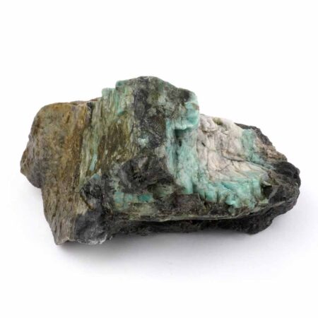 Smaragd Rohstein | Stufe | Kristall in sehr schöner Farbe und Struktur Edelsteine Heilsteine bei Wunderstein24