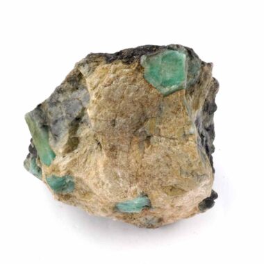 Smaragd Rohstein | Stufe | Kristall in sehr schöner Farbe und Struktur Edelsteine Heilsteine bei Wunderstein24