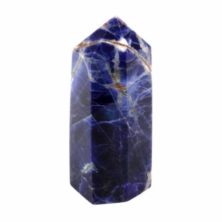 Sodalith Spitze Höhe 58 mm poliert in bester Qualität und Farbe Edelsteine Heilsteine bei Wunderstein24