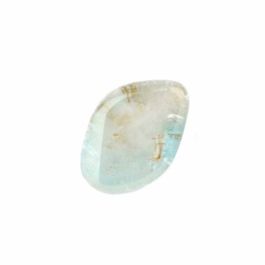 Topas Natur blau Handschmeichler | Trommelstein in bester Farbe Edelsteine Heilsteine bei Wunderstein24