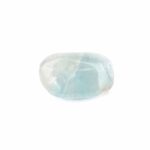 Topas Natur blau Handschmeichler | Trommelstein in bester Farbe Edelsteine Heilsteine bei Wunderstein24