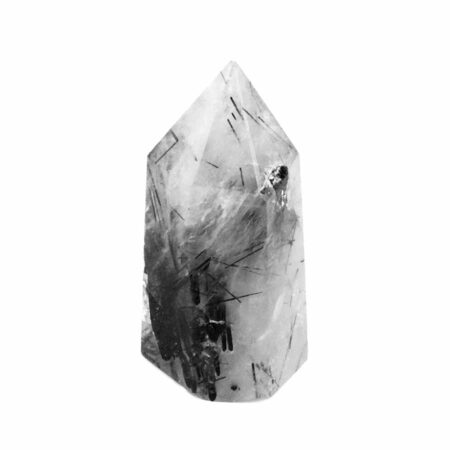 Turmalinquarz Spitze Höhe 42 mm aus Brasilien in bester Farbe Edelsteine Heilsteine bei Wunderstein24