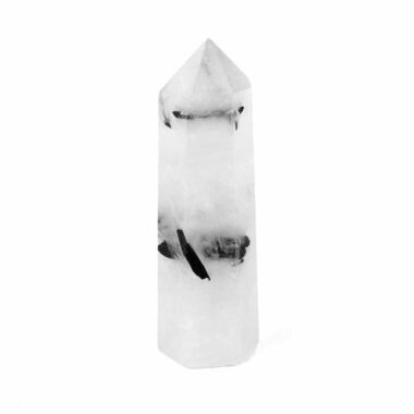 Turmalinquarz Spitze Höhe 58 mm aus Brasilien in bester Farbe Edelsteine Heilsteine bei Wunderstein24