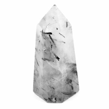 Turmalinquarz Spitze Höhe 52 mm aus Brasilien in bester Farbe Edelsteine Heilsteine bei Wunderstein24