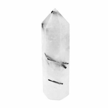 Turmalinquarz Spitze Höhe 57 mm aus Brasilien in bester Farbe Edelsteine Heilsteine bei Wunderstein24
