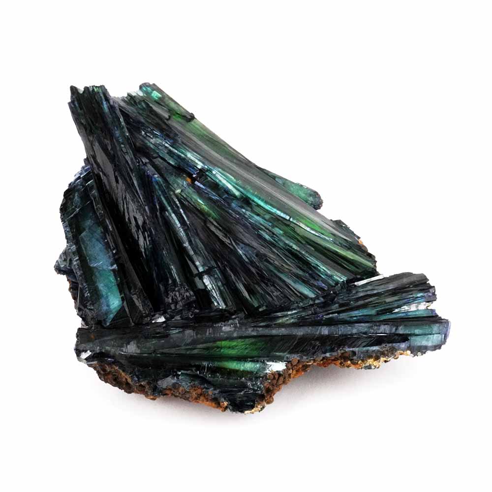 Vivianit Kristall – Stufe Länge ca. 105 mm aus Bolivien in bester Qualität und Farbe Edelsteine Heilsteine bei Wunderstein24 Vivianit Kristall – Stufe Länge ca. 105 mm aus Bolivien in bester Qualität und Farbe Edelsteine Heilsteine bei Wunderstein24