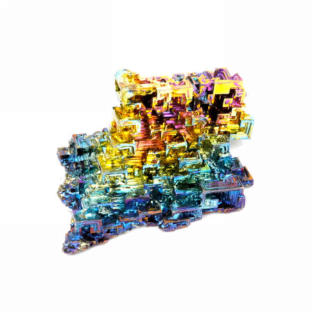 Wismut | Bismuth Kristall Stufe in einzigartiger Qualität & Farbe Edelsteine Heilsteine bei Wunderstein24