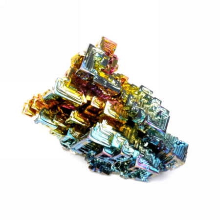 Wismut | Bismuth Kristall Stufe in einzigartiger Qualität & Farbe Edelsteine Heilsteine bei Wunderstein24