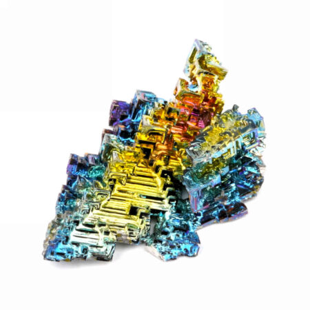 Wismut | Bismuth Kristall Stufe in einzigartiger Qualität & Farbe Edelsteine Heilsteine bei Wunderstein24