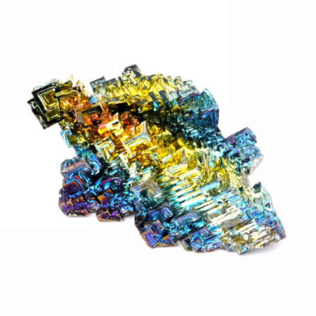 Wismut | Bismuth Kristall Stufe in einzigartiger Qualität & Farbe Edelsteine Heilsteine bei Wunderstein24