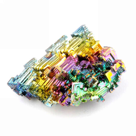 Wismut | Bismuth Kristall Stufe in einzigartiger Qualität & Farbe Edelsteine Heilsteine bei Wunderstein24