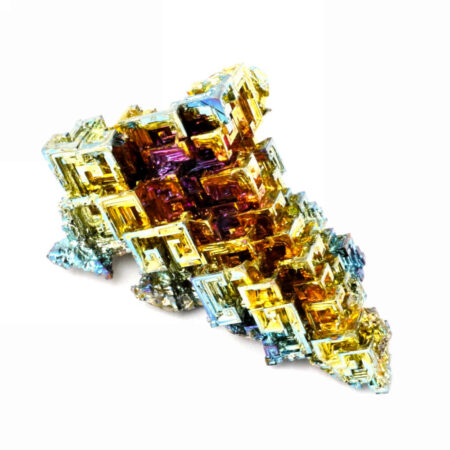 Wismut | Bismuth Kristall Stufe in einzigartiger Qualität & Farbe Edelsteine Heilsteine bei Wunderstein24