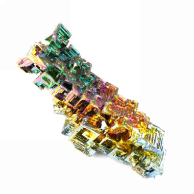 Wismut | Bismuth Kristall Stufe in einzigartiger Qualität & Farbe Edelsteine Heilsteine bei Wunderstein24