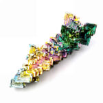 Wismut | Bismuth Kristall Stufe in einzigartiger Qualität & Farbe Edelsteine Heilsteine bei Wunderstein24