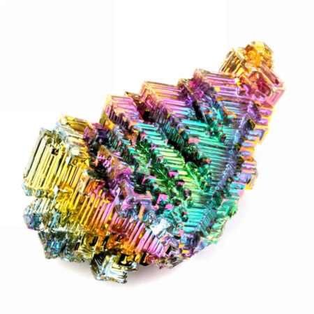 Wismut | Bismuth Kristall Stufe in einzigartiger Qualität & Farbe Edelsteine Heilsteine bei Wunderstein24