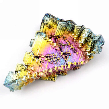 Wismut | Bismuth Kristall Stufe in einzigartiger Qualität & Farbe Edelsteine Heilsteine bei Wunderstein24