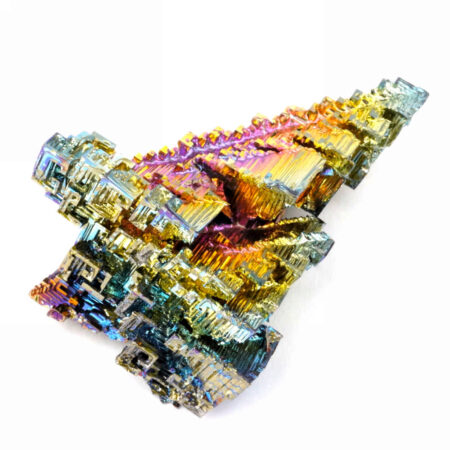 Wismut | Bismuth Kristall Stufe in einzigartiger Qualität & Farbe Edelsteine Heilsteine bei Wunderstein24