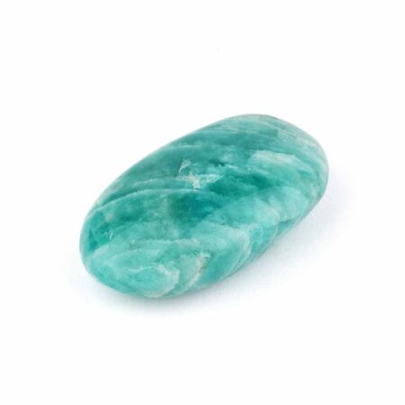 Amazonit Handschmeichler Madagaskar Ø 50 mm wunderschöne Farbe Edelsteine Heilsteine bei Wunderstein24