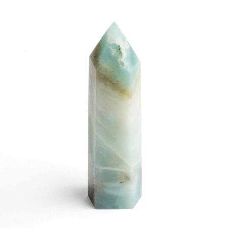 Amazonit Spitze Höhe 70 mm aus Madagaskar in schöner Farbe Edelsteine Heilsteine bei Wunderstein24