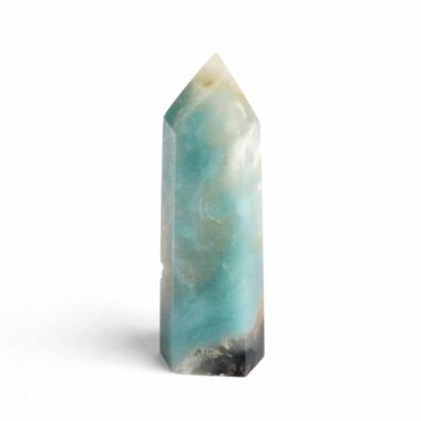Amazonit Spitze Höhe 70 mm aus Madagaskar in schöner Farbe Edelsteine Heilsteine bei Wunderstein24