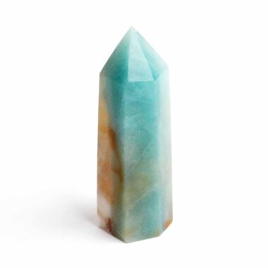 Amazonit Spitze Höhe 66 mm aus Madagaskar in schöner Farbe Edelsteine Heilsteine bei Wunderstein24