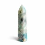 Amazonit Spitze Höhe 77 mm aus Madagaskar in schöner Farbe Edelsteine Heilsteine bei Wunderstein24