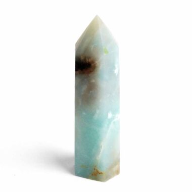 Amazonit Spitze Höhe 81 mm aus Madagaskar in schöner Farbe Edelsteine Heilsteine bei Wunderstein24