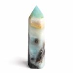 Amazonit Spitze Höhe 84 mm aus Madagaskar in schöner Farbe Edelsteine Heilsteine bei Wunderstein24