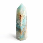 Amazonit Spitze Höhe 84 mm aus Madagaskar in schöner Farbe Edelsteine Heilsteine bei Wunderstein24