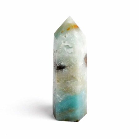 Amazonit Spitze Höhe 66 mm aus Madagaskar in schöner Farbe Edelsteine Heilsteine bei Wunderstein24