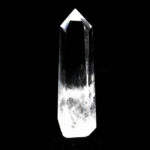 Bergkristall Spitze Höhe 90 mm transparent und glasklar aus Brasilien Edelsteine Heilsteine bei Wunderstein24