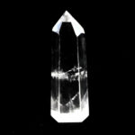 Bergkristall Spitze Höhe 69 mm transparent und glasklar aus Brasilien Edelsteine Heilsteine bei Wunderstein24