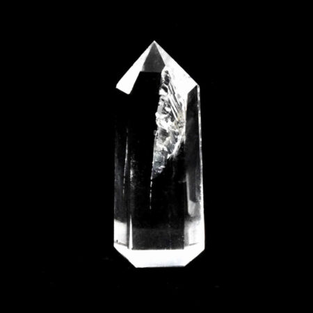 Bergkristall Spitze Höhe 65 mm transparent und glasklar aus Brasilien Edelsteine Heilsteine bei Wunderstein24