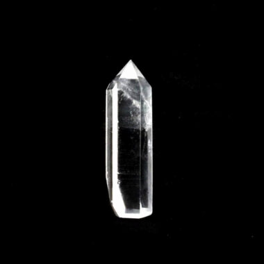 Bergkristall Spitze Höhe 65 mm transparent und glasklar aus Brasilien Edelsteine Heilsteine bei Wunderstein24