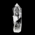 große Bergkristall Spitze Höhe 144 mm transparent aus Brasilien Edelsteine Heilsteine bei Wunderstein24