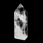 große Bergkristall Spitze Höhe 140 mm transparent aus Brasilien Edelsteine Heilsteine bei Wunderstein24