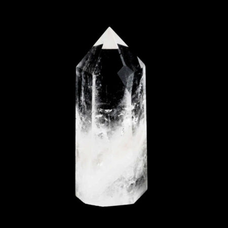 große Bergkristall Spitze Höhe 120 mm transparent aus Brasilien Edelsteine Heilsteine bei Wunderstein24