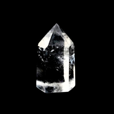 Bergkristall Spitze Höhe 52 mm transparent und glasklar aus Brasilien Edelsteine Heilsteine bei Wunderstein24