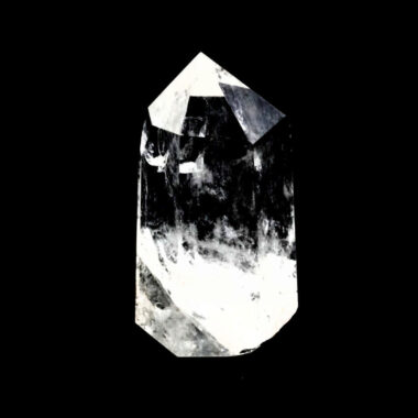 Bergkristall Spitze Höhe 62 mm transparent und glasklar aus Brasilien Edelsteine Heilsteine bei Wunderstein24