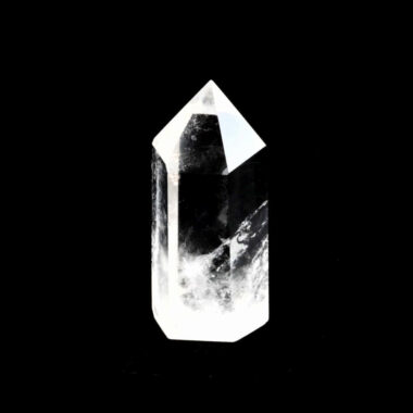 Bergkristall Spitze Höhe 57 mm transparent und glasklar aus Brasilien Edelsteine Heilsteine bei Wunderstein24