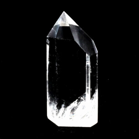 Bergkristall Spitze Höhe 61 mm transparent und glasklar aus Brasilien Edelsteine Heilsteine bei Wunderstein24